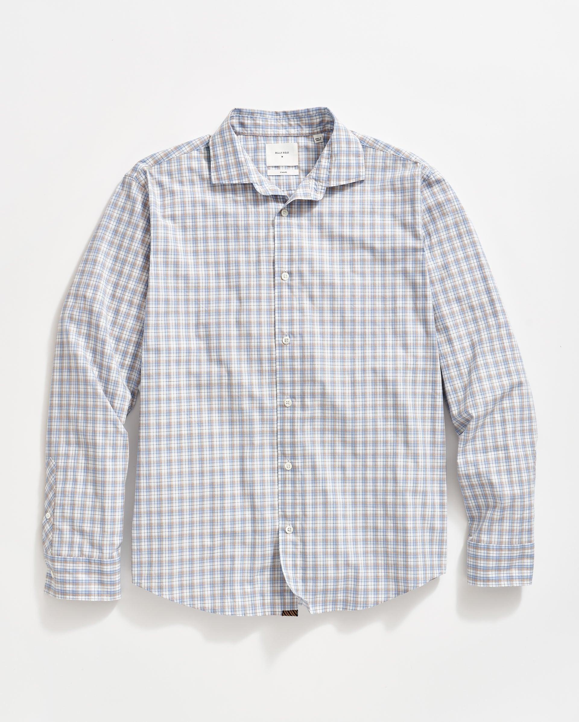 Windowpane Plaid Hutcheson Sport Shirt -  Product Image