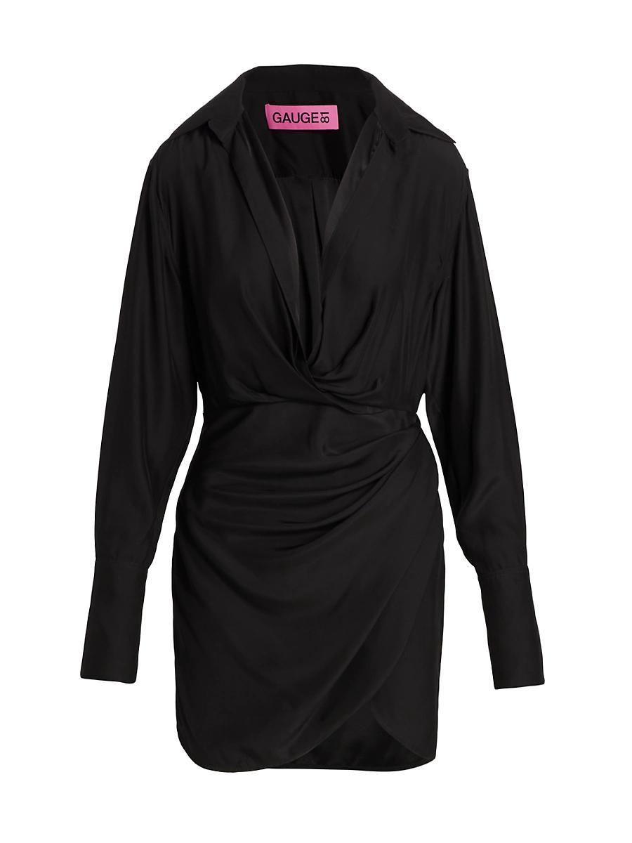 Womens Naha Silk Shirtdress Product Image