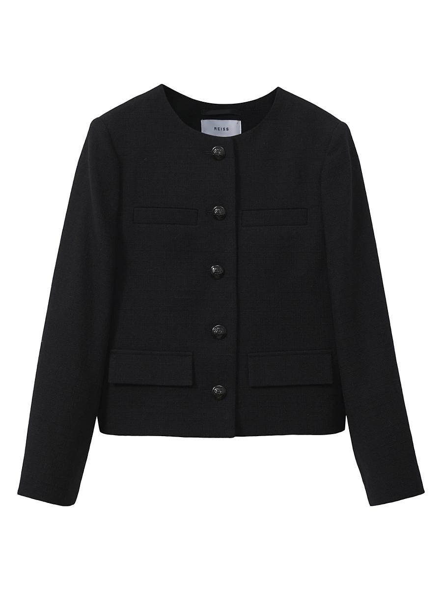Womens Nola Wool Crop Cardigan Product Image