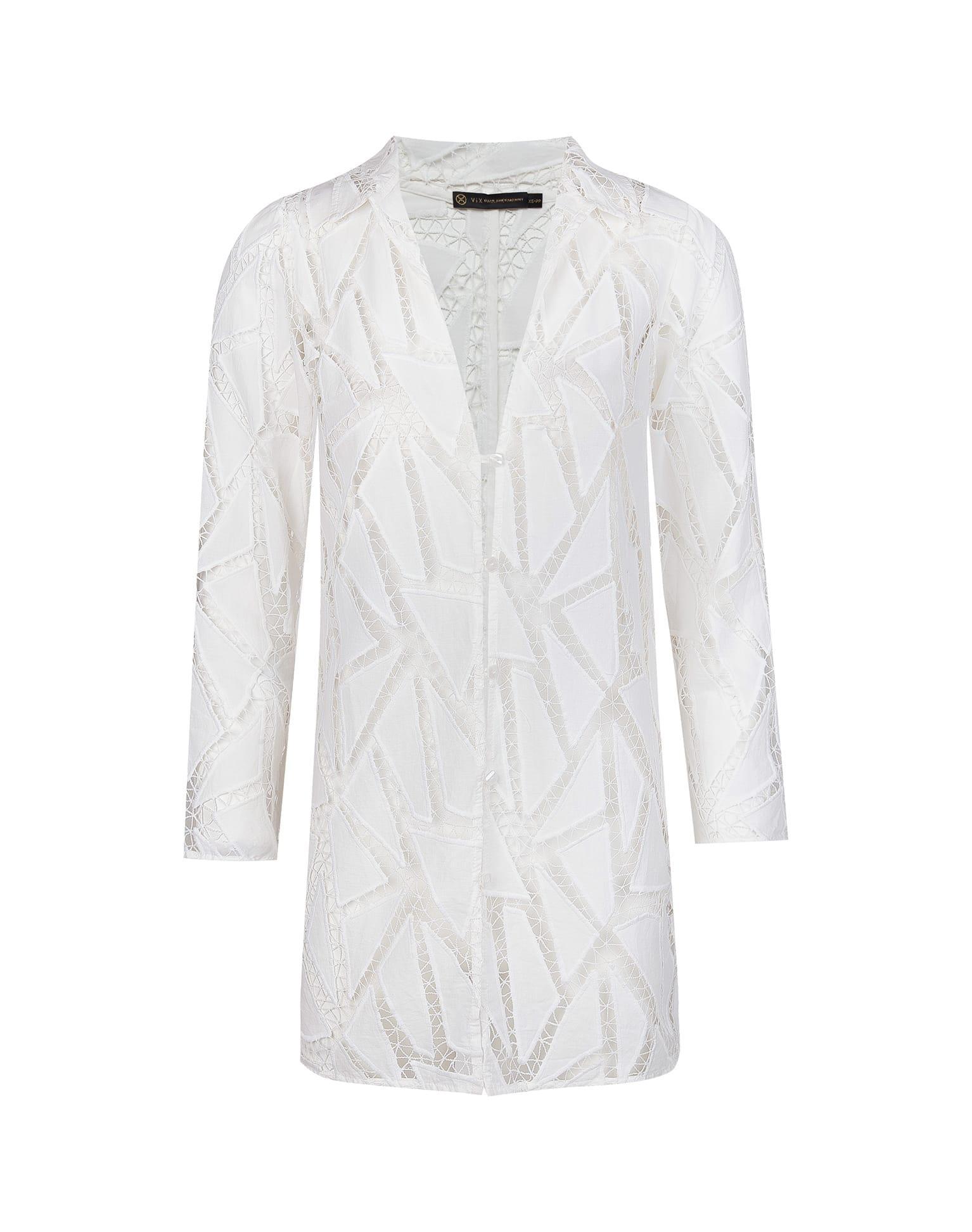 Coleen Short Cover Up - Off White Product Image