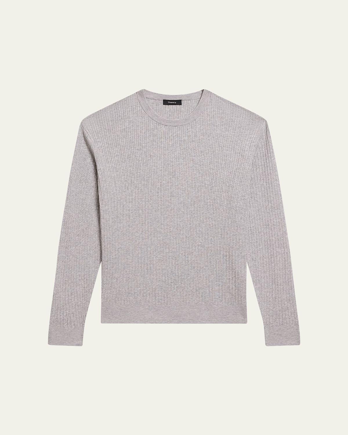 Mens Riland Compact-Knit Sweater Product Image