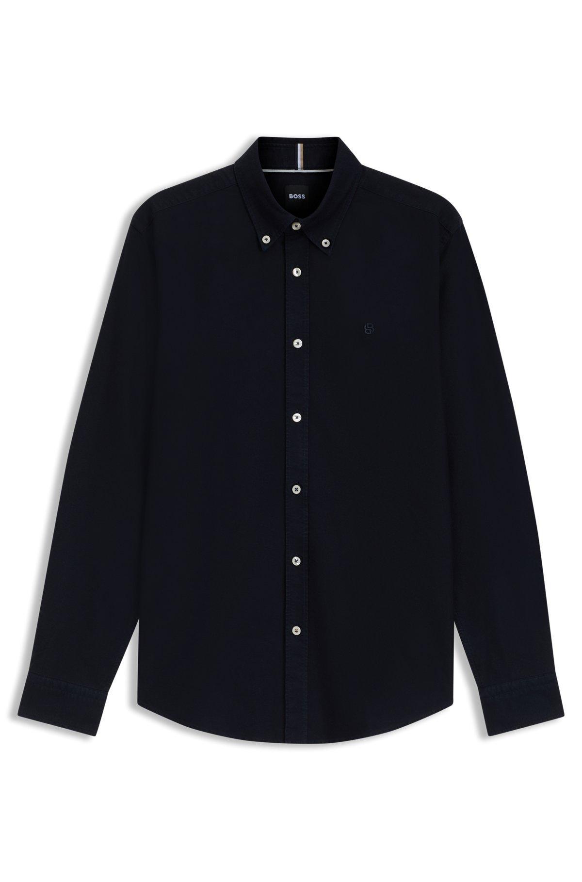 Slim-fit shirt in Italian cotton Product Image
