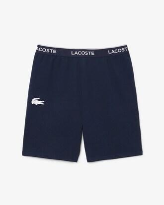 Straight Fit Fleece Pyjama Shorts Product Image