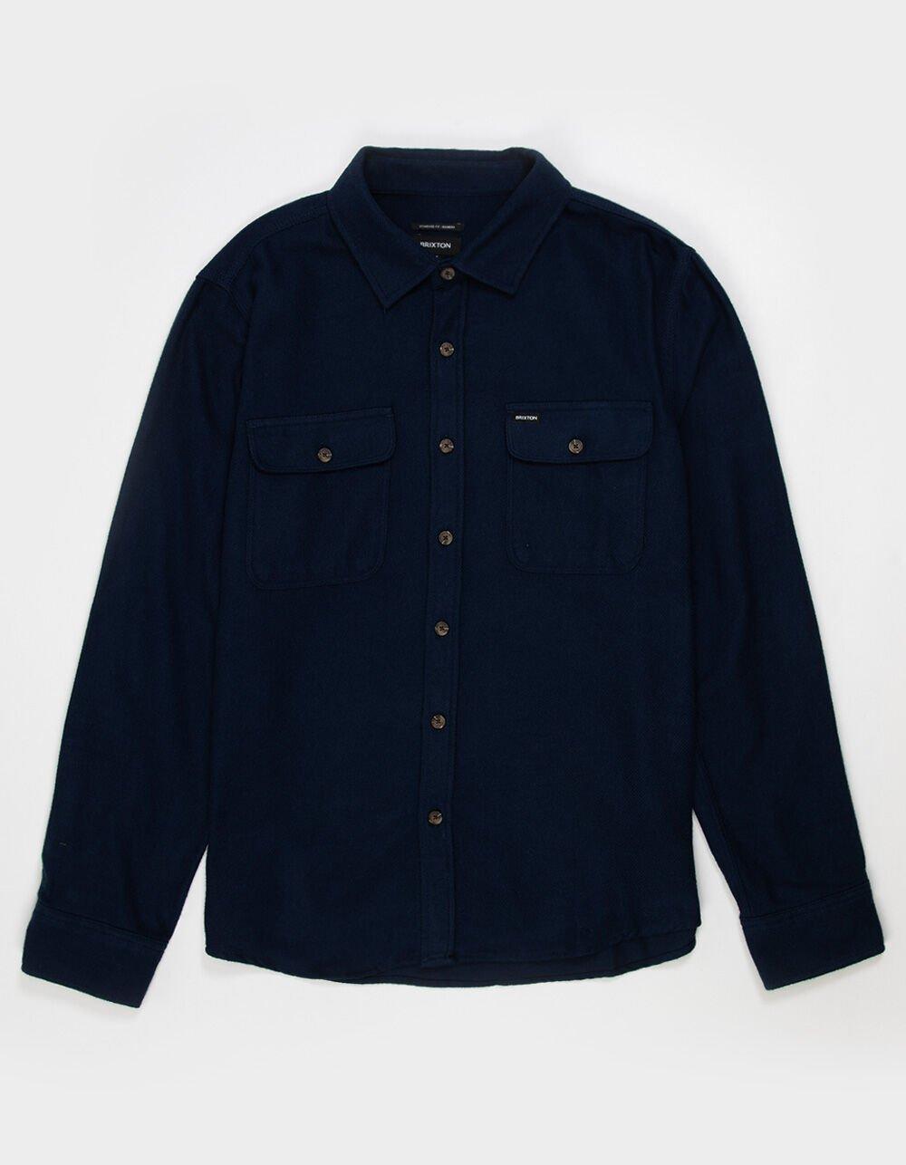 BRIXTON Bowery Mens Flannel - WHEAT Product Image