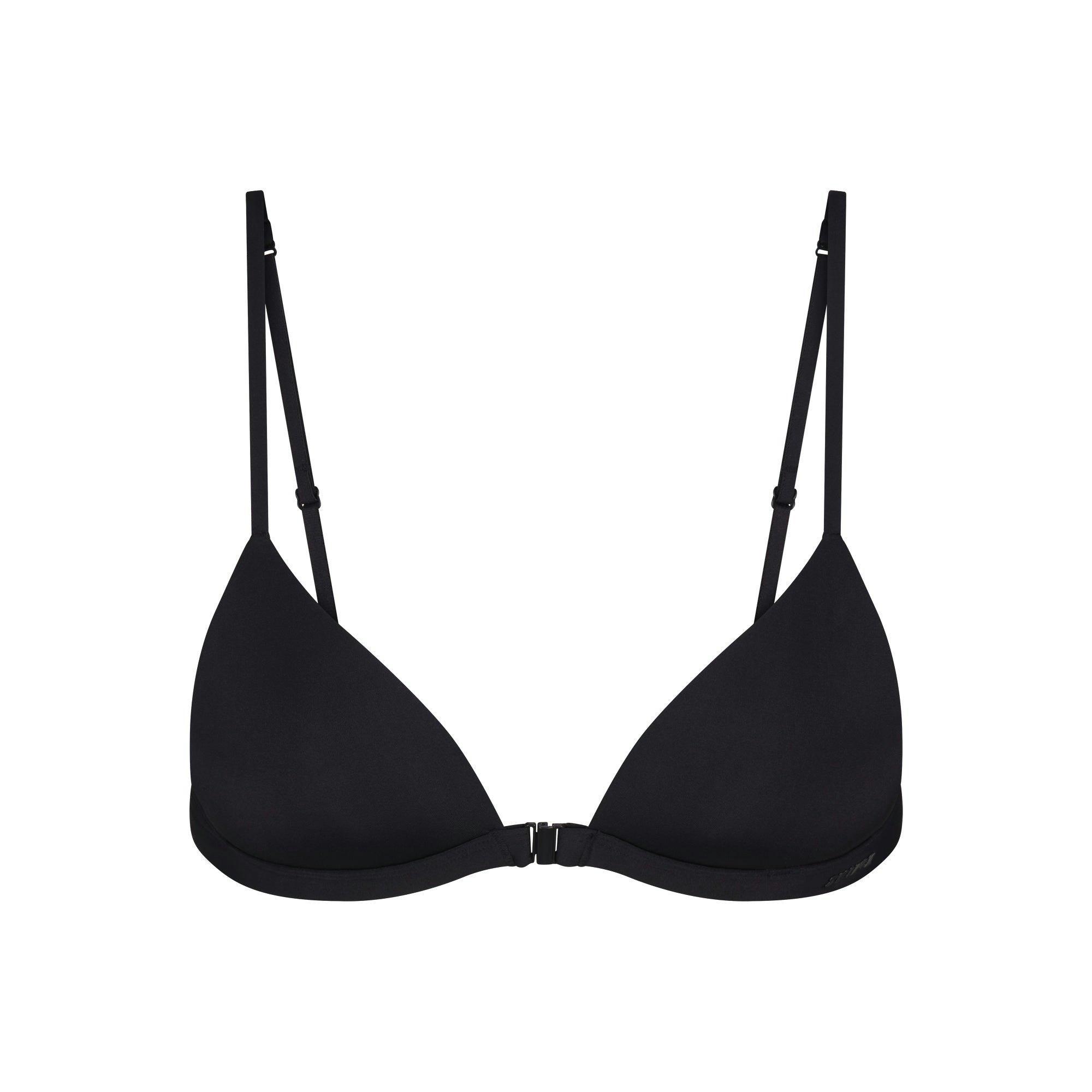 WIRELESS FORM TRIANGLE FRONT CLOSE SUPER PUSH-UP BRA | ONYX Product Image