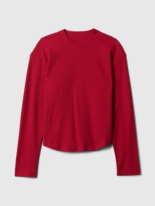 Oversized Waffle T-Shirt Product Image