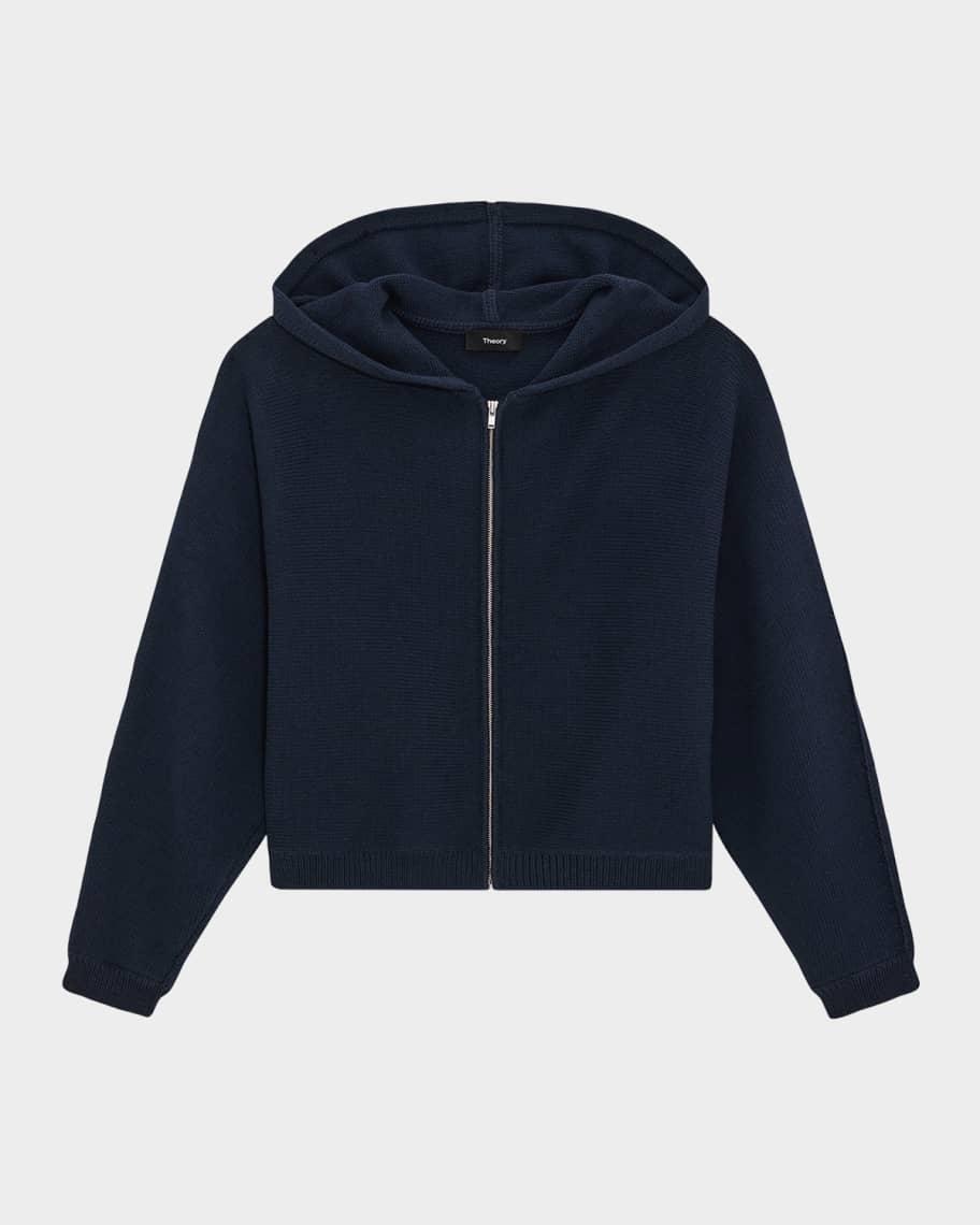 Cotton Zip-Up Hoodie Product Image