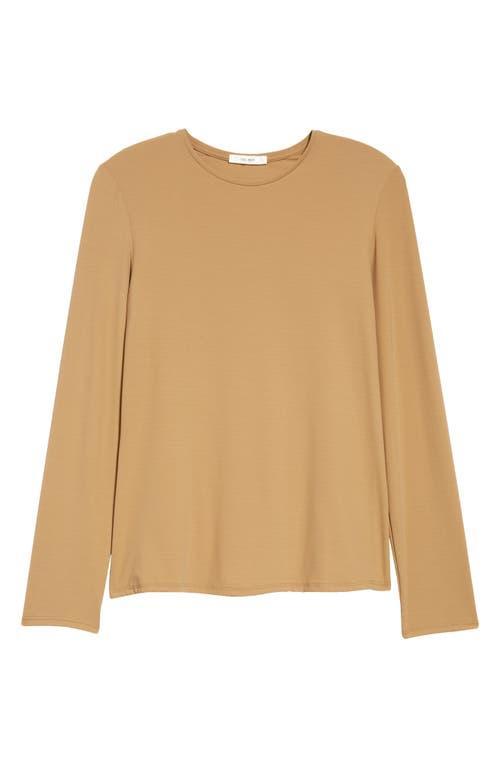 Inverness Long-Sleeve Crepe Top Product Image