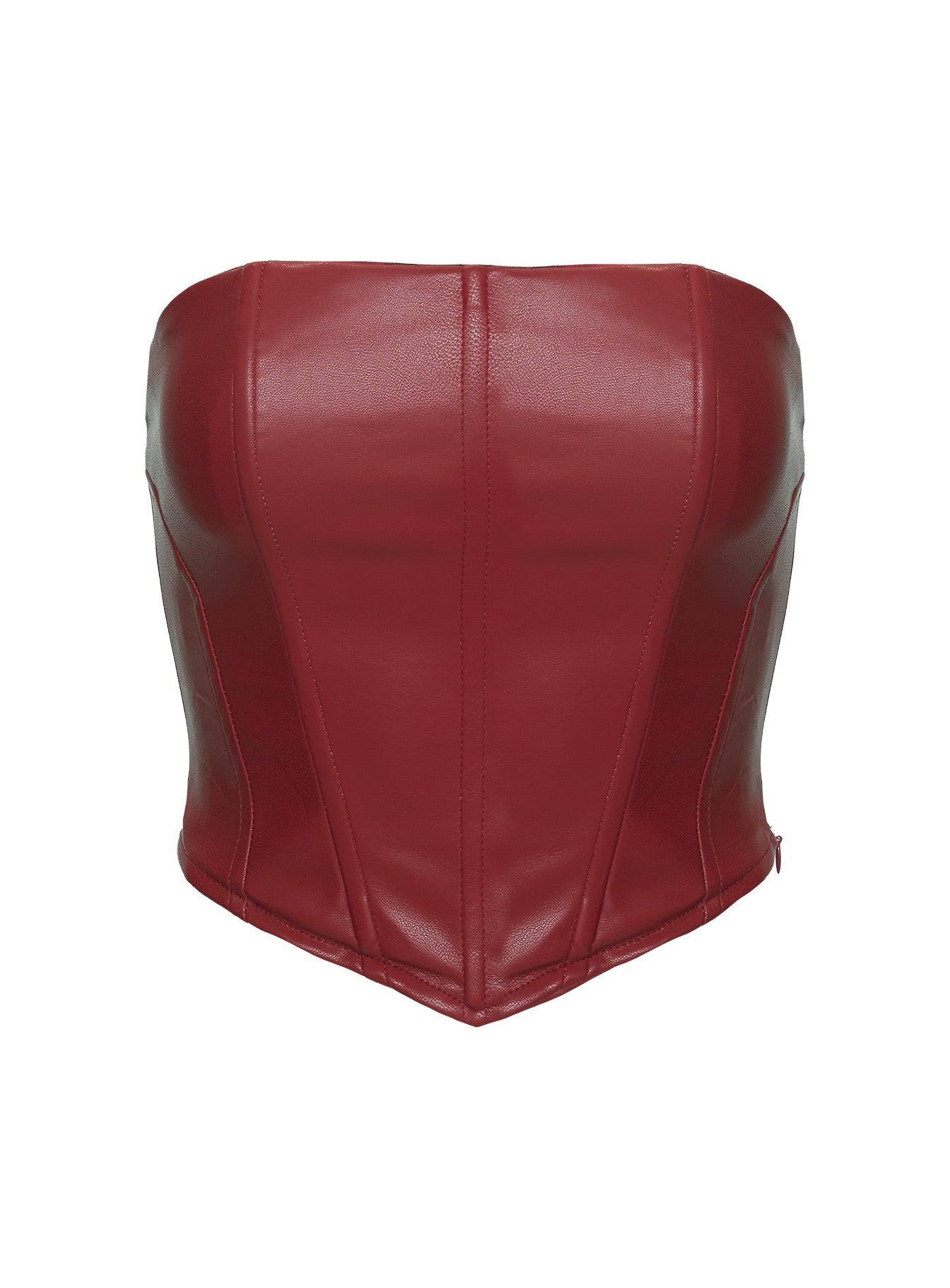 Batesville Strapless Top Red Product Image
