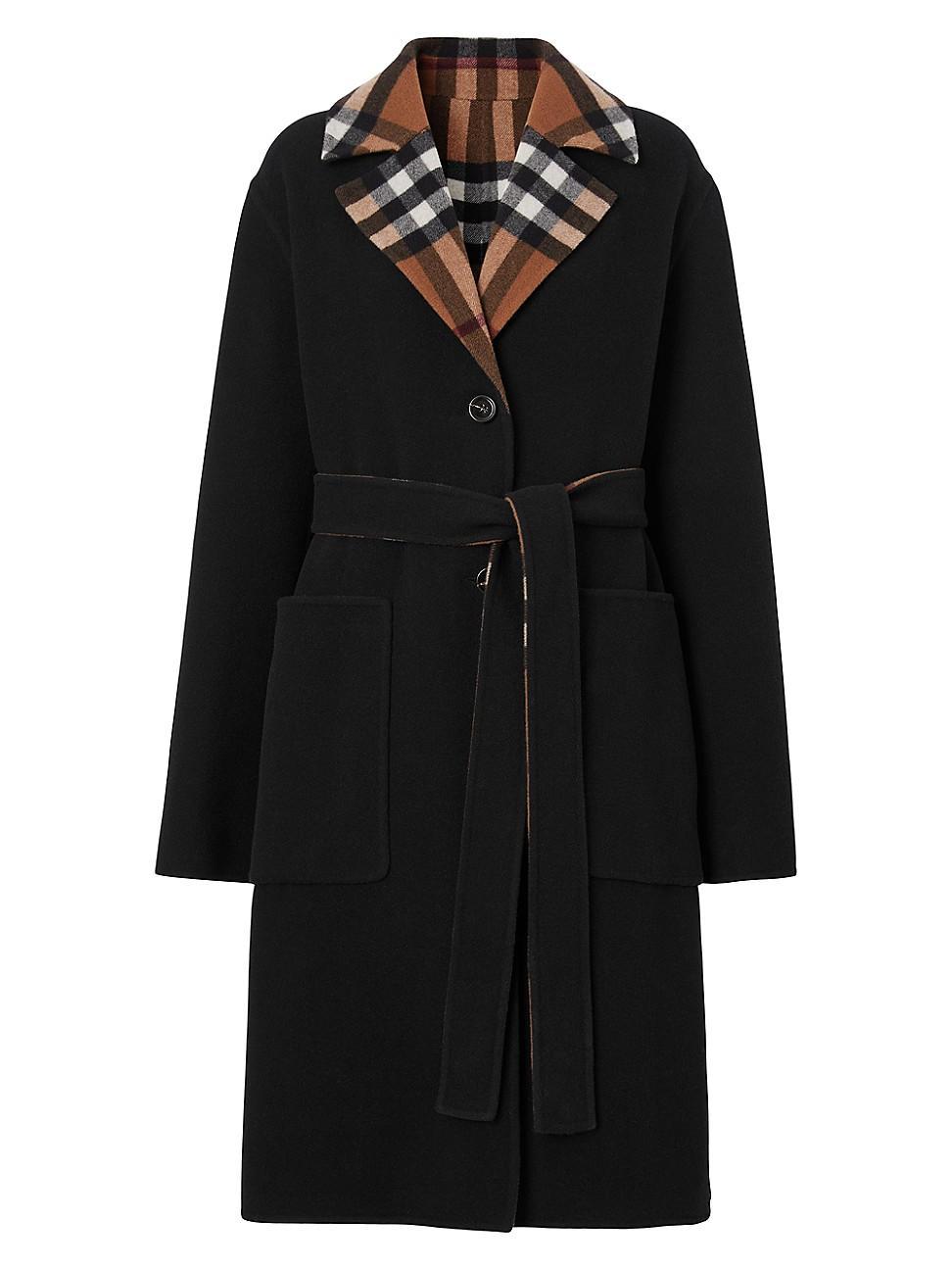 Womens Dorea Belted Reversible Coat Product Image