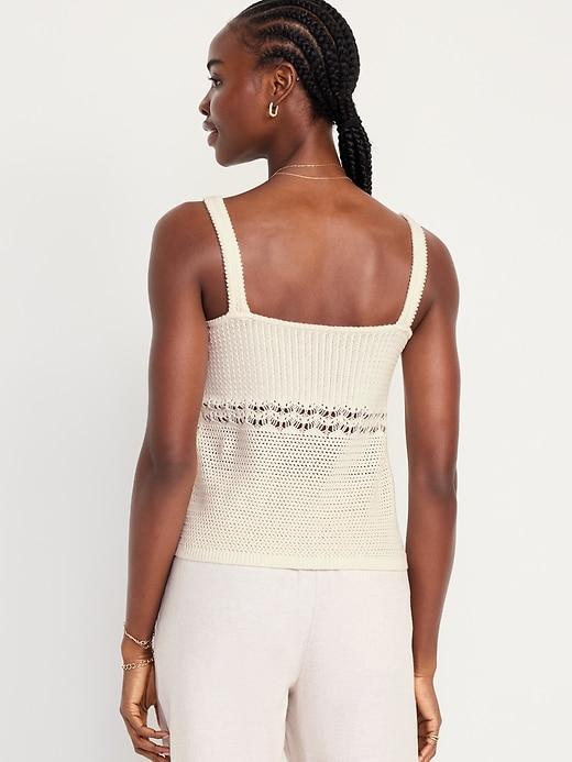 Sweater-Knit Tank Top Product Image