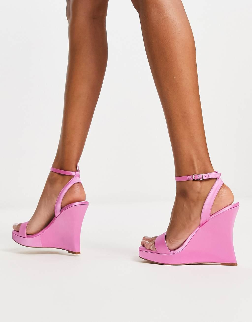 Aldo Nuala curved wedge sandals Product Image