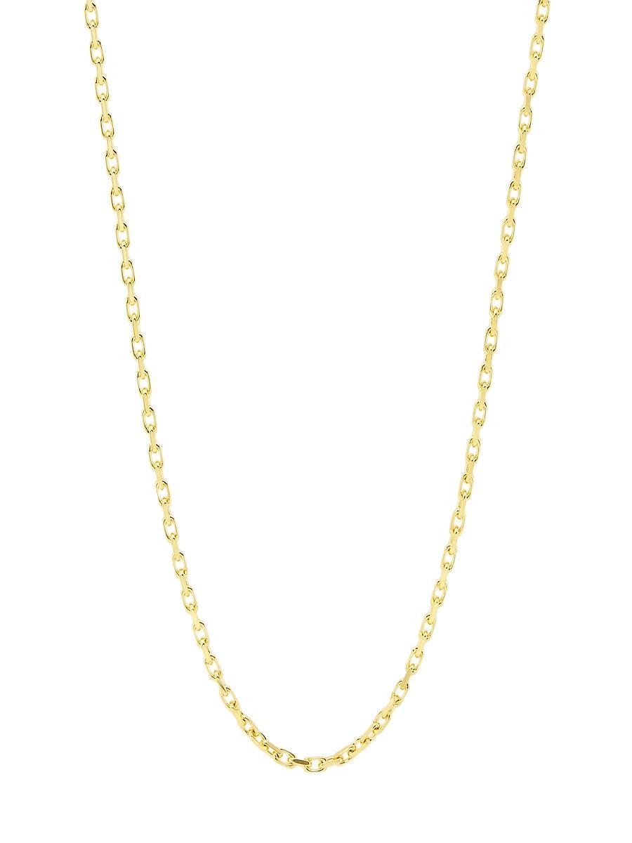 Womens 14K Yellow Gold French Cable-Chain Necklace Product Image