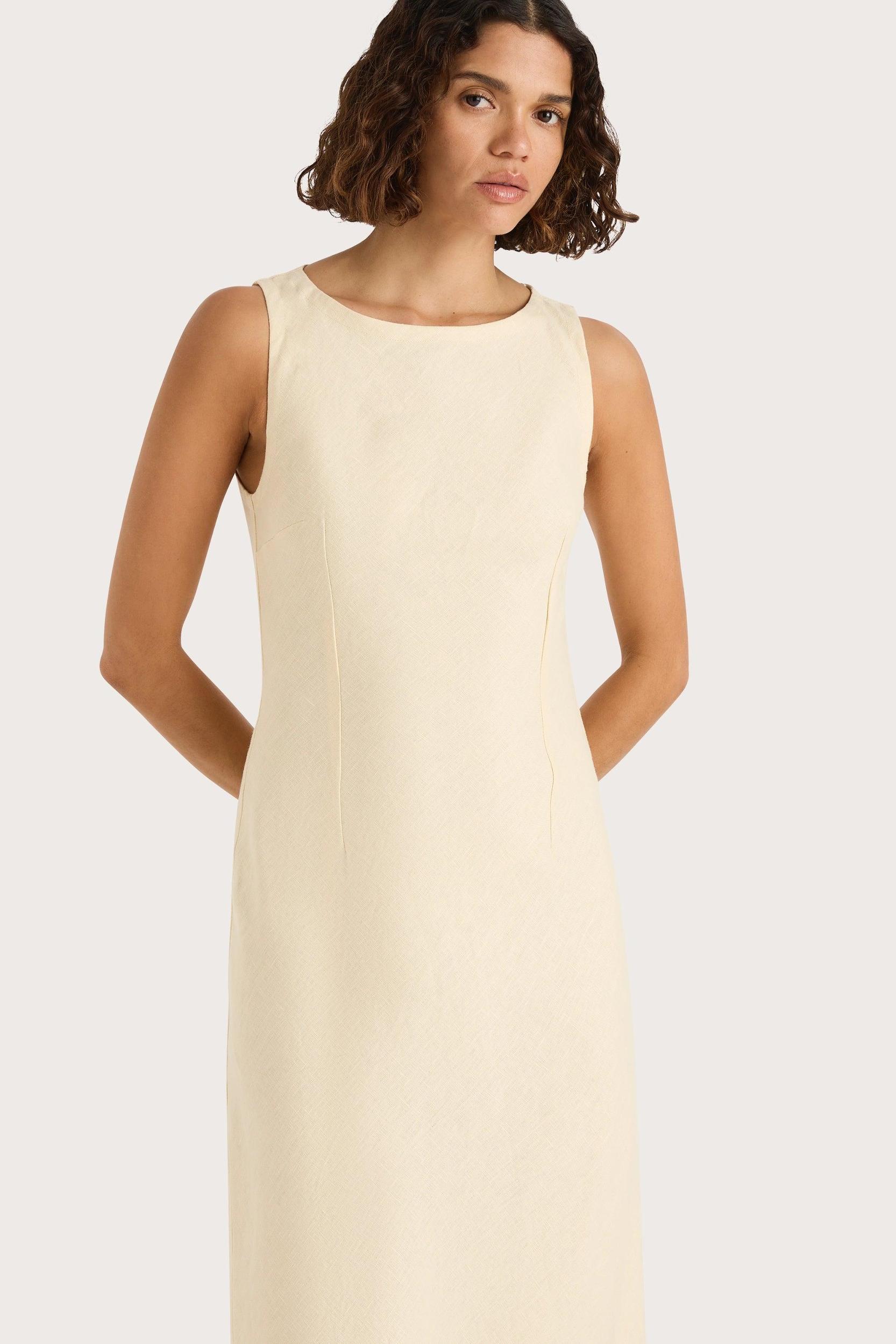 Lydie Maxi Dress Butter Product Image
