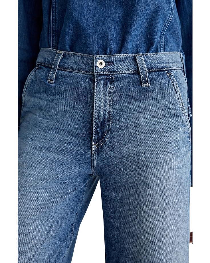 Stella Mid-Rise Wide Leg Palazzo Jeans in Escalate Product Image