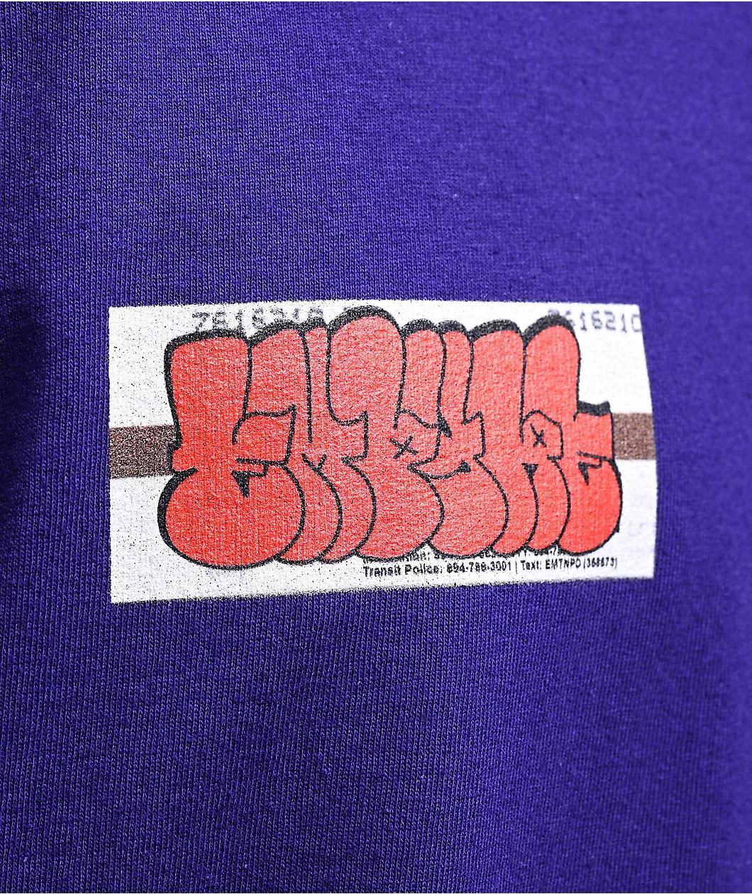 Empyre Metro Zoomin Purple T-Shirt Product Image