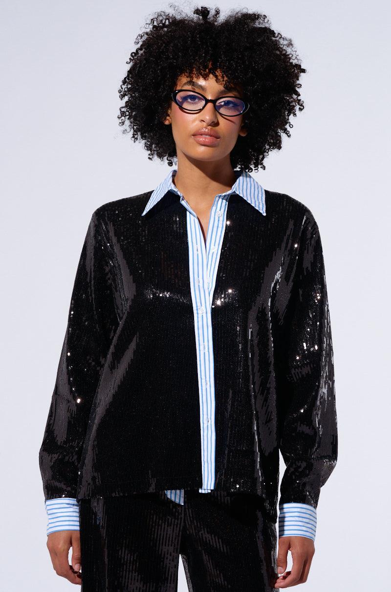 TRUE STORY SEQUIN PANT Product Image