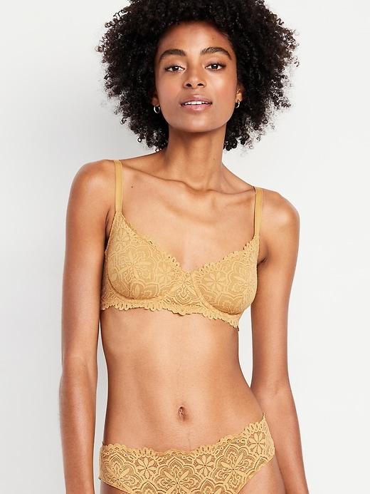 Lace Balconette Bra Product Image