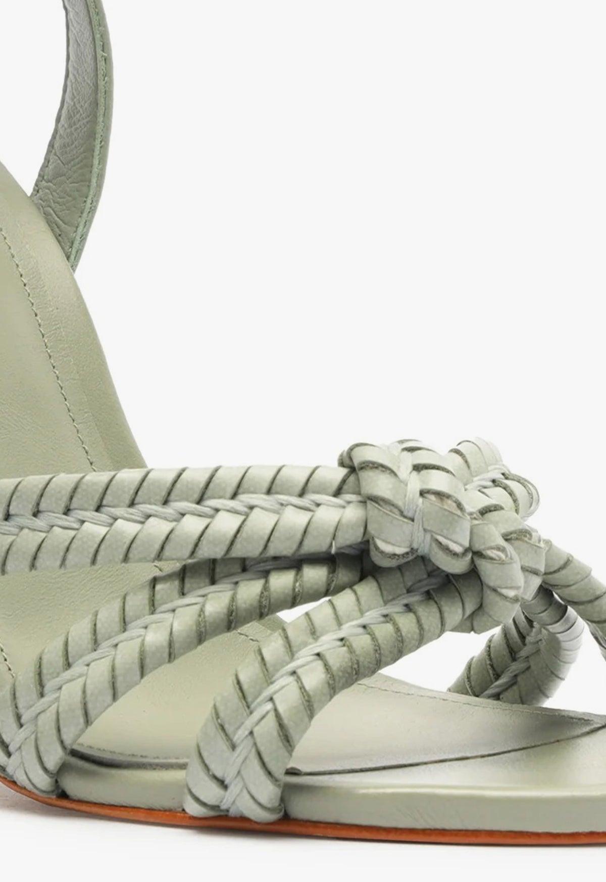 Kareena Woven Leather Sandal Female Product Image