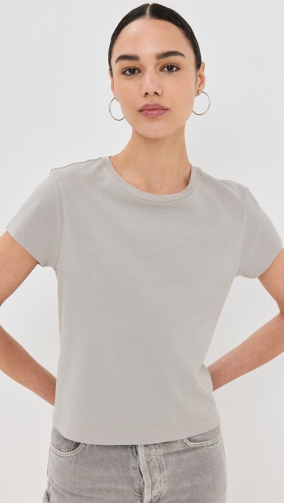 AGOLDE Adine Shrunken Tee | Shopbop Product Image