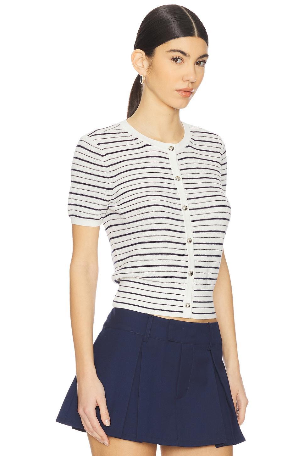 Dina Stripe Cardigan Top Rag & Bone Product Image