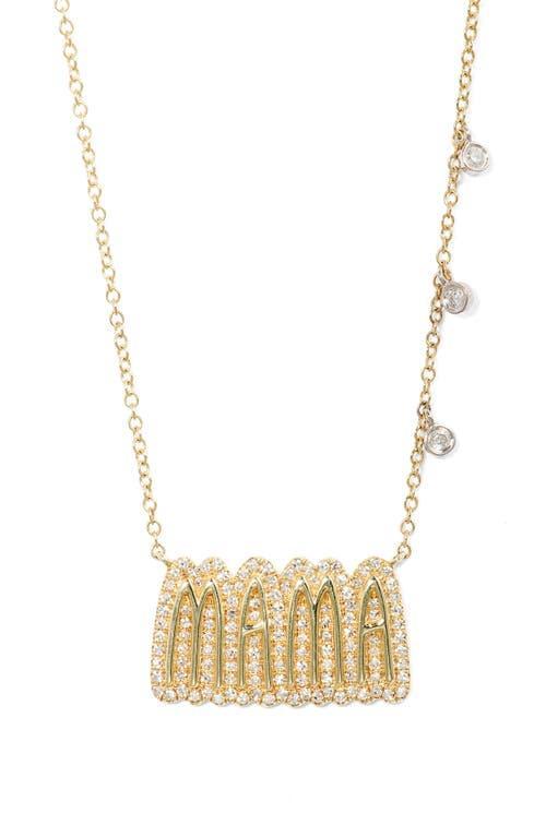 Womens Oval Hamsa Hand Disc 14K Gold & 0.14 TCW Diamond Necklace Product Image