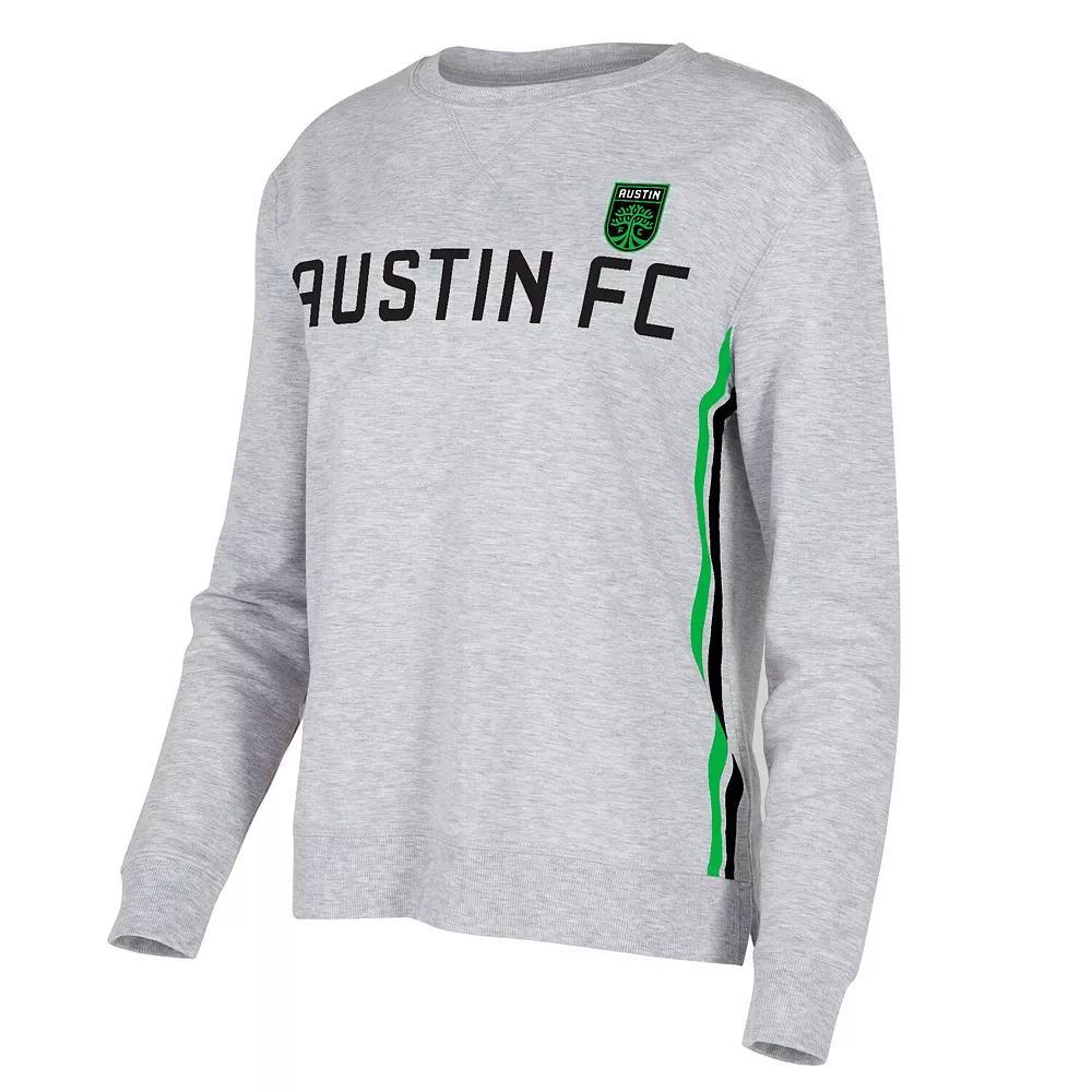 Women's Concepts Sport Gray Austin FC Cedar Tri-Blend Long Sleeve T-Shirt, Size: Large, Afc Grey Product Image