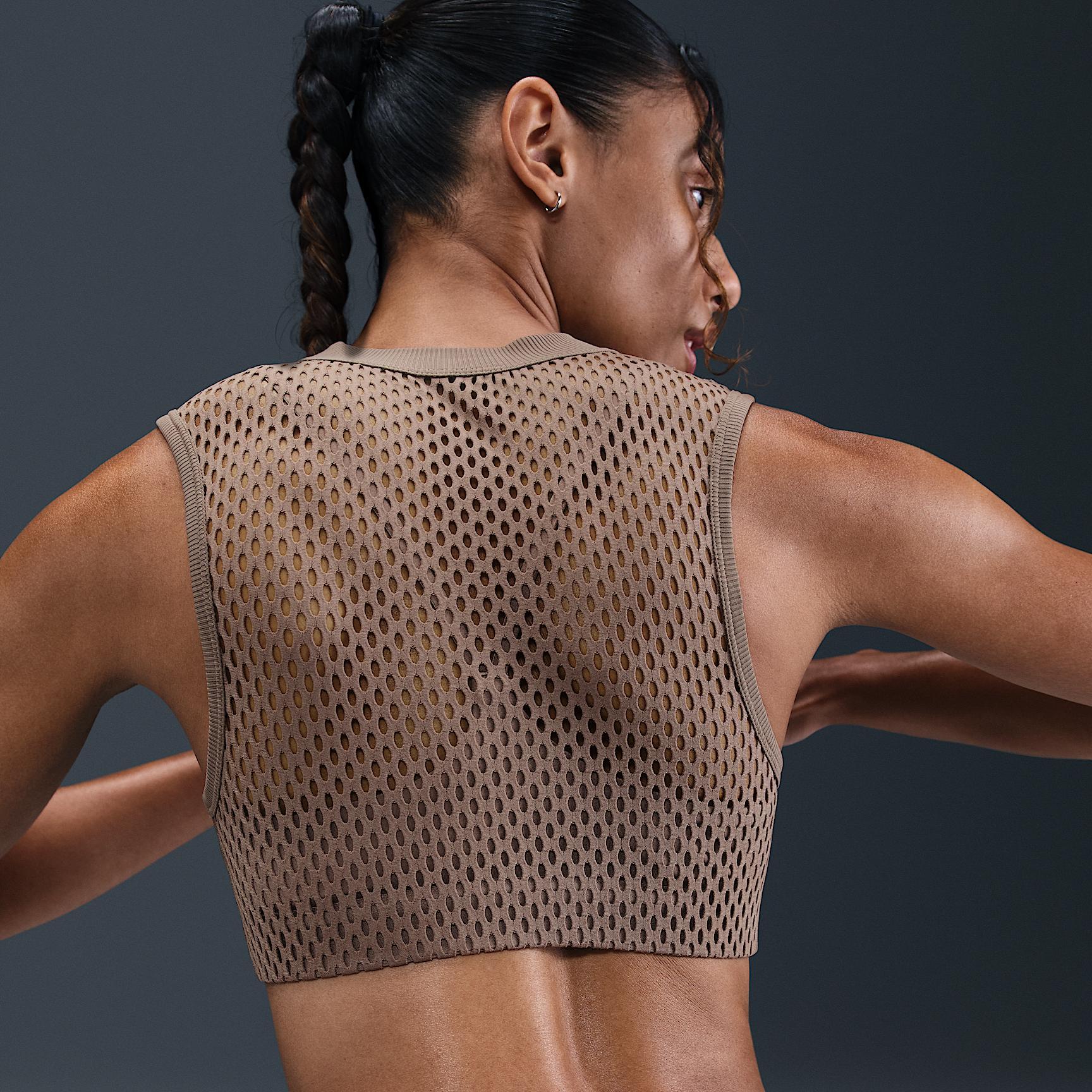 Nike Indy Light Support Net Sports Bra Womens at Urban Outfitters Product Image