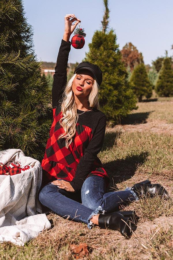 Hugs, Kisses, and Warm Wishes Shift Top Product Image