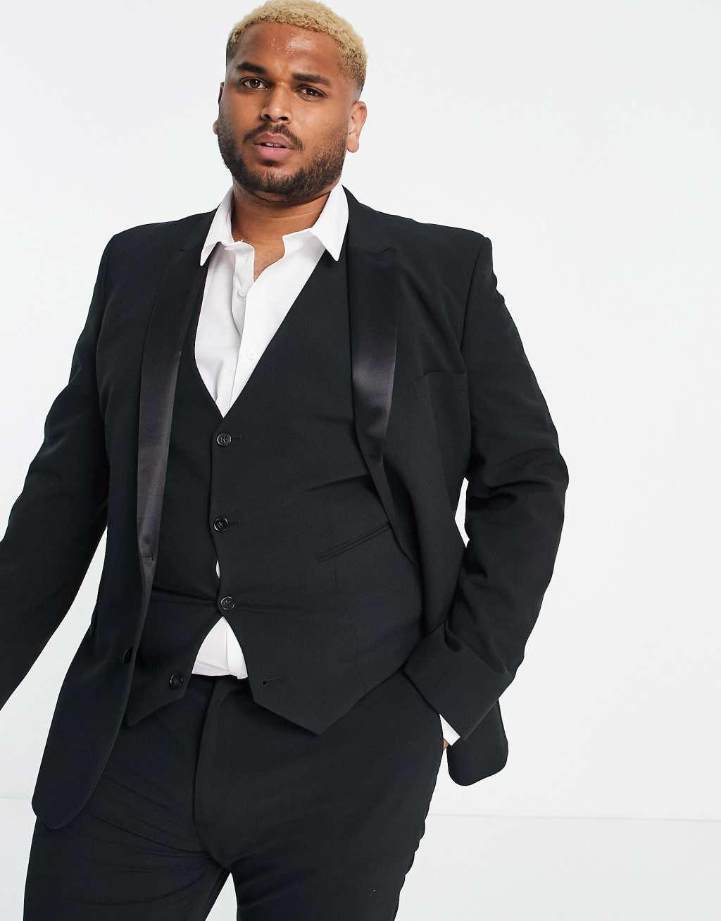 ASOS DESIGN super skinny tux jacket Product Image