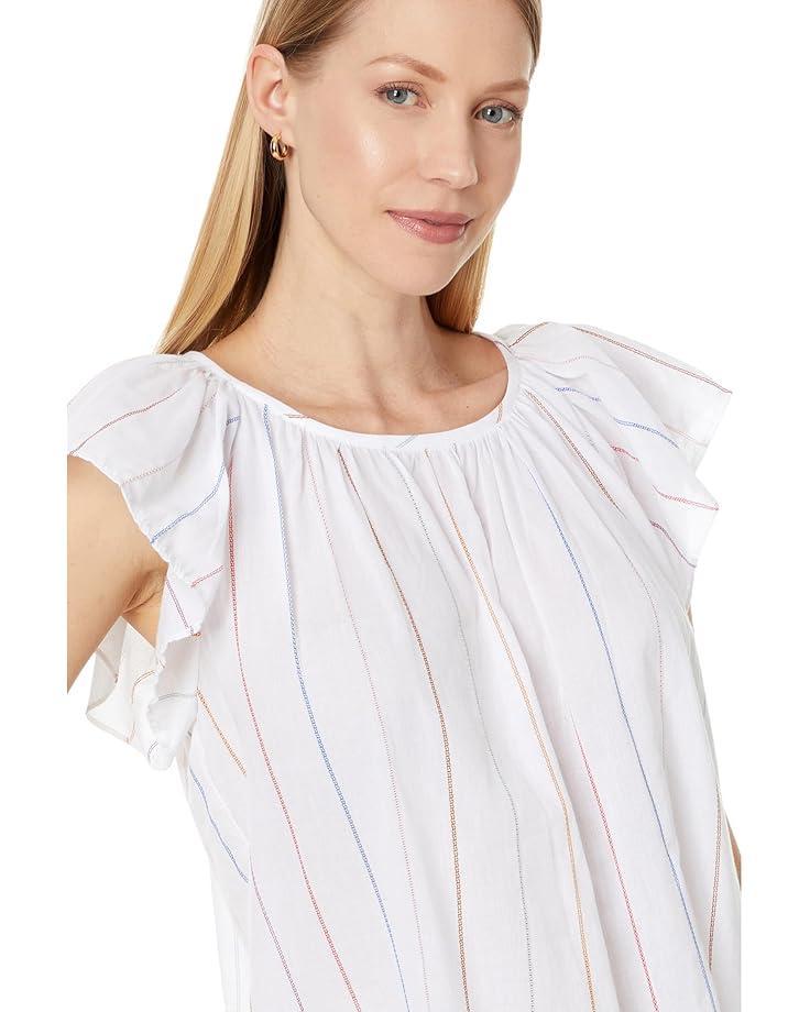 Elbow Sleeve Split Neck Sweater Product Image