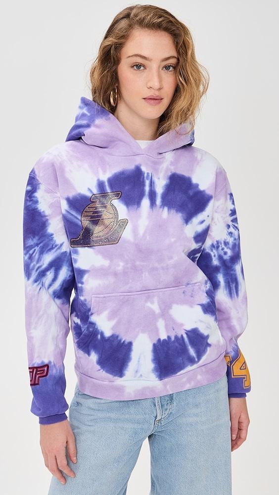 DANNIJOPRO Los Angeles Lakers Tie Dye Hoodie | Shopbop Product Image