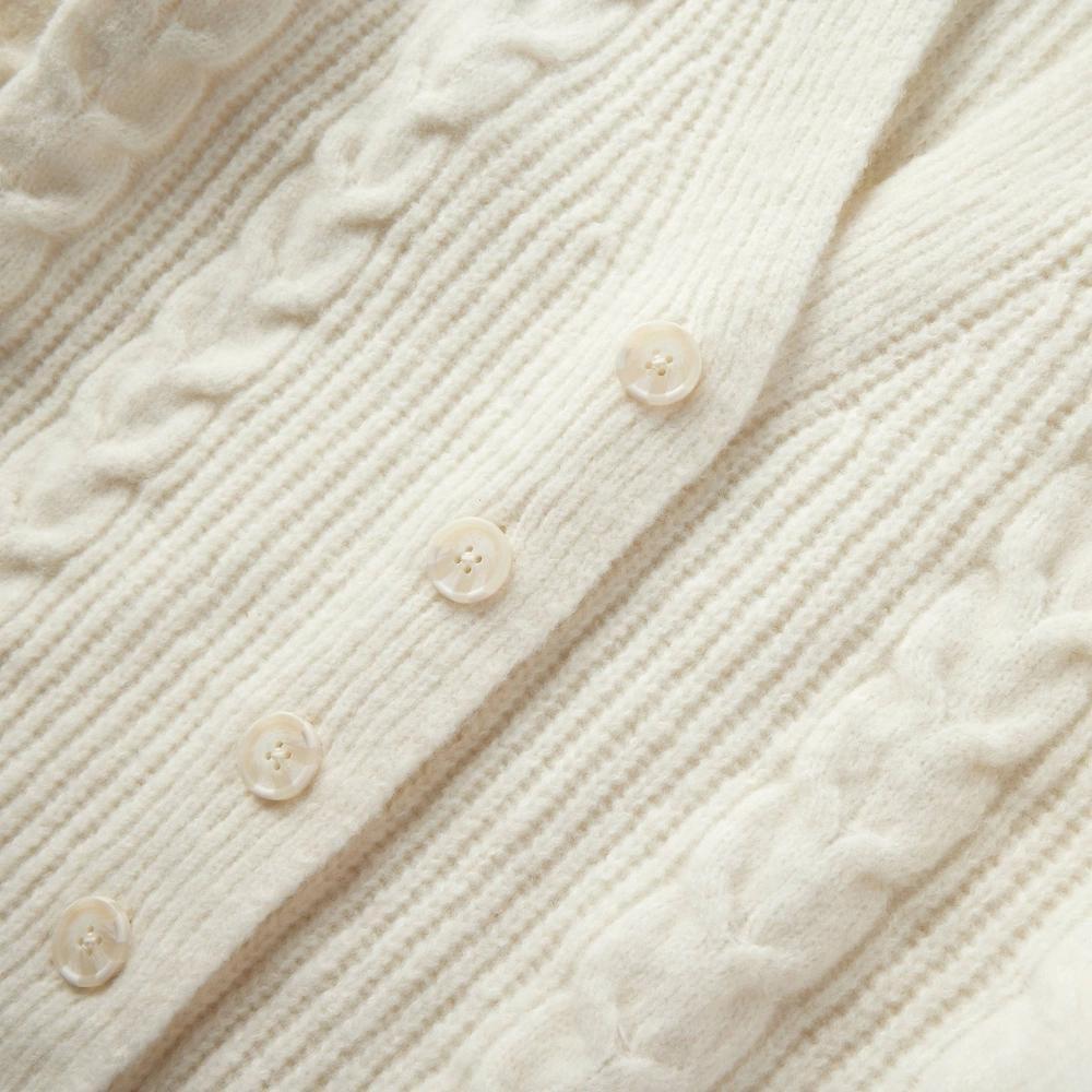 Women's Cozy Knit Cable Stitch Cardigan - Universal Thread™ Product Image