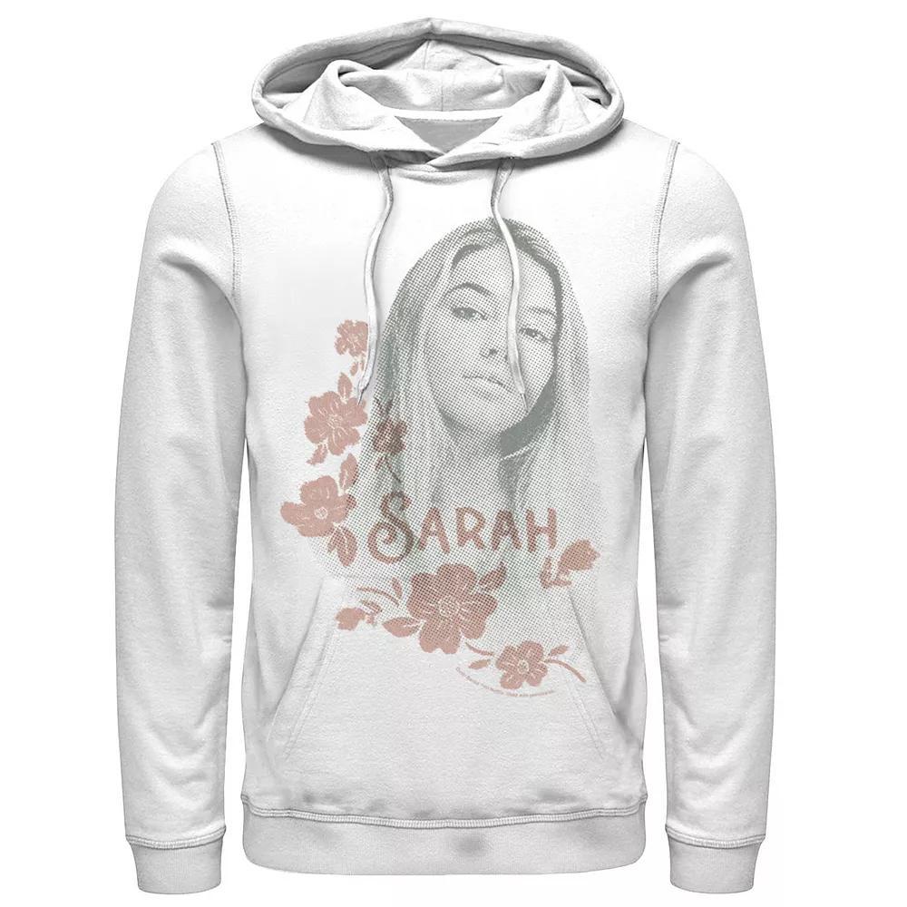 Men's Outer Banks Sarah Floral Portrait Hoodie, Boy's, Size: Small, White Product Image