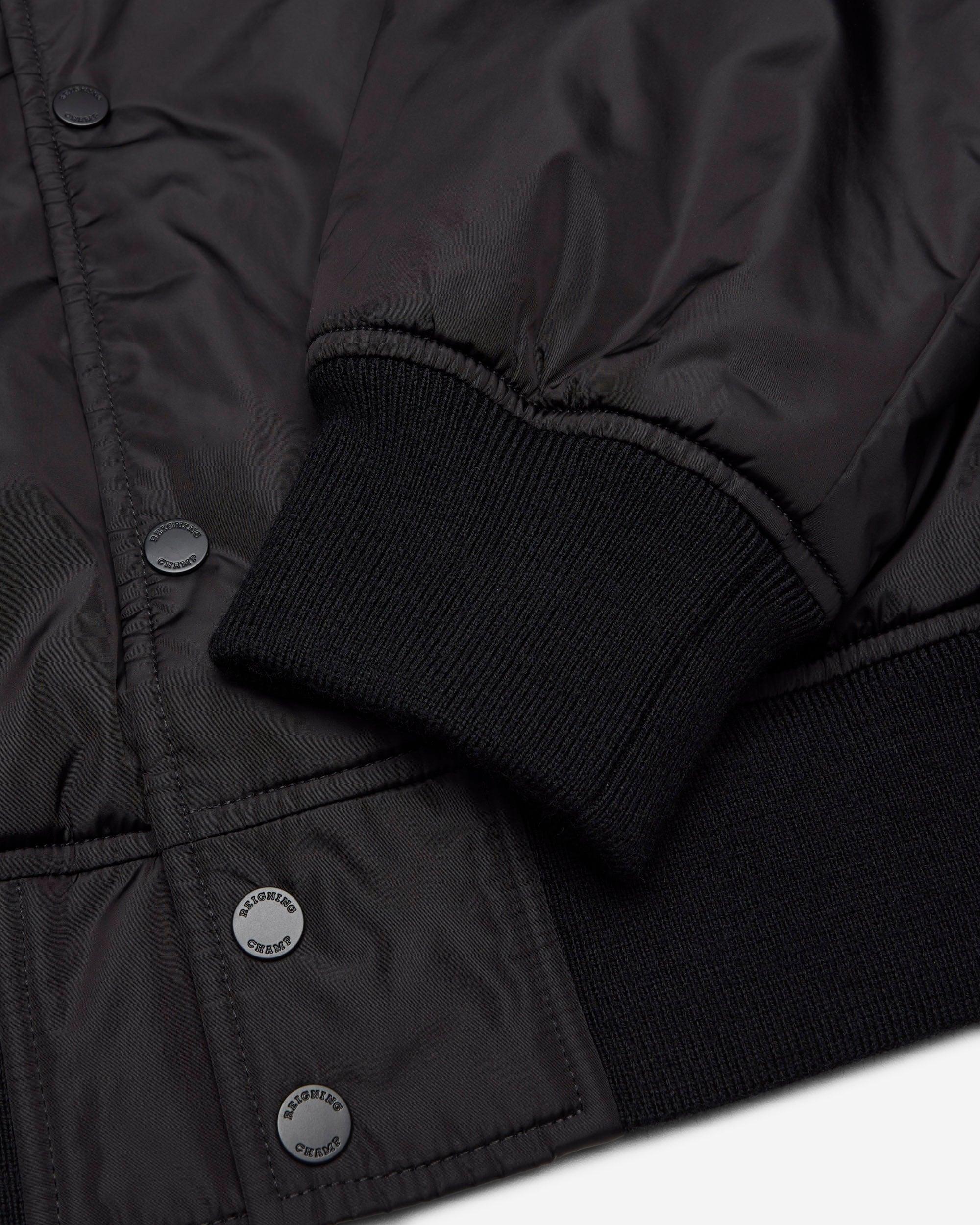 Econyl Satin Nylon Stadium Jacket Male Product Image