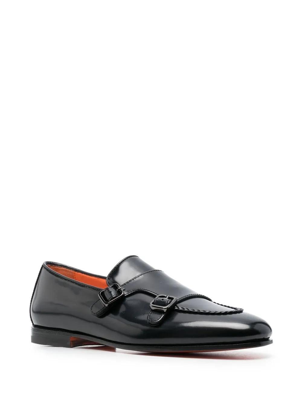 SANTONI Loafers In Blue Product Image