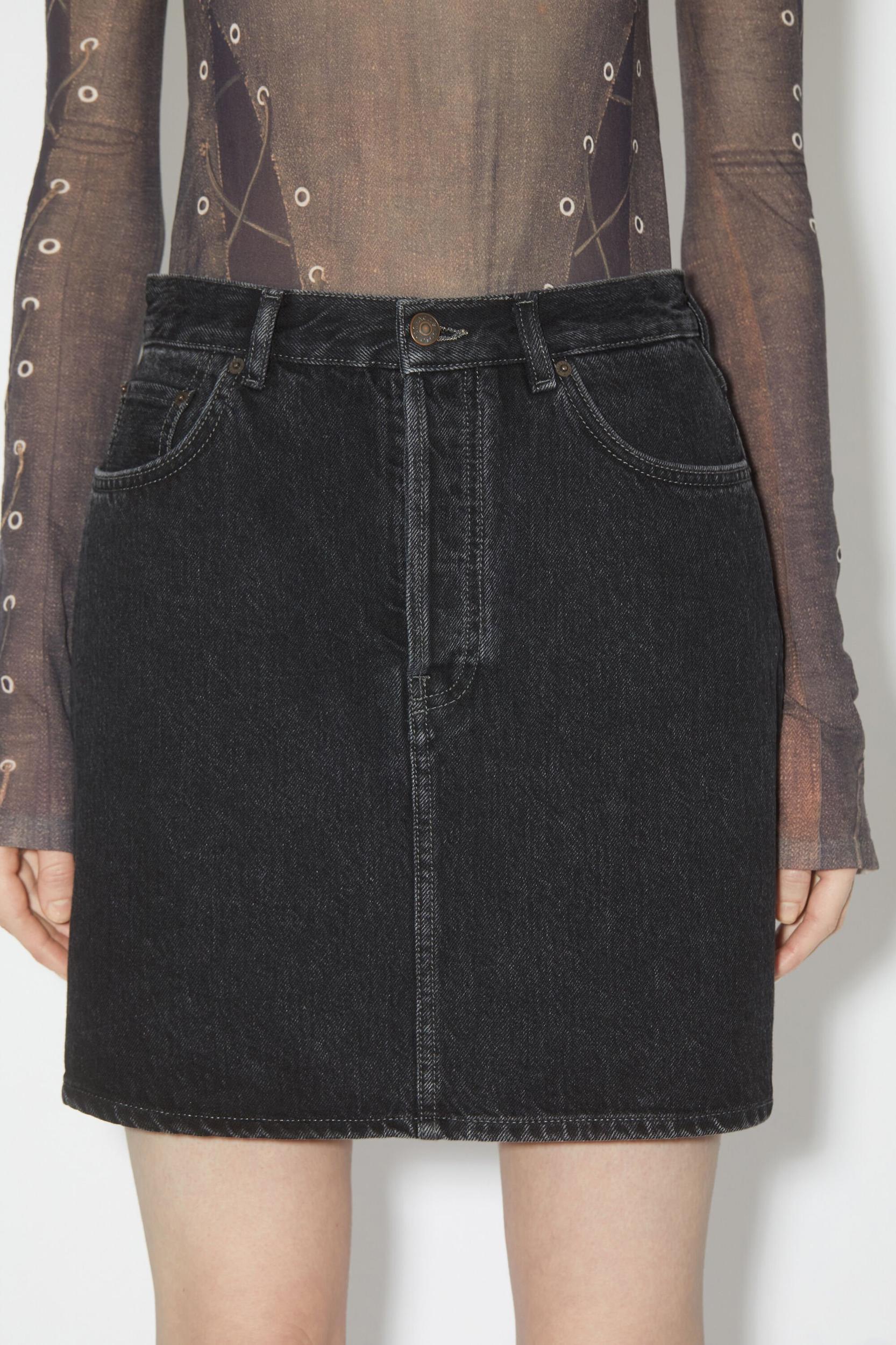 Denim mini skirt Product Image