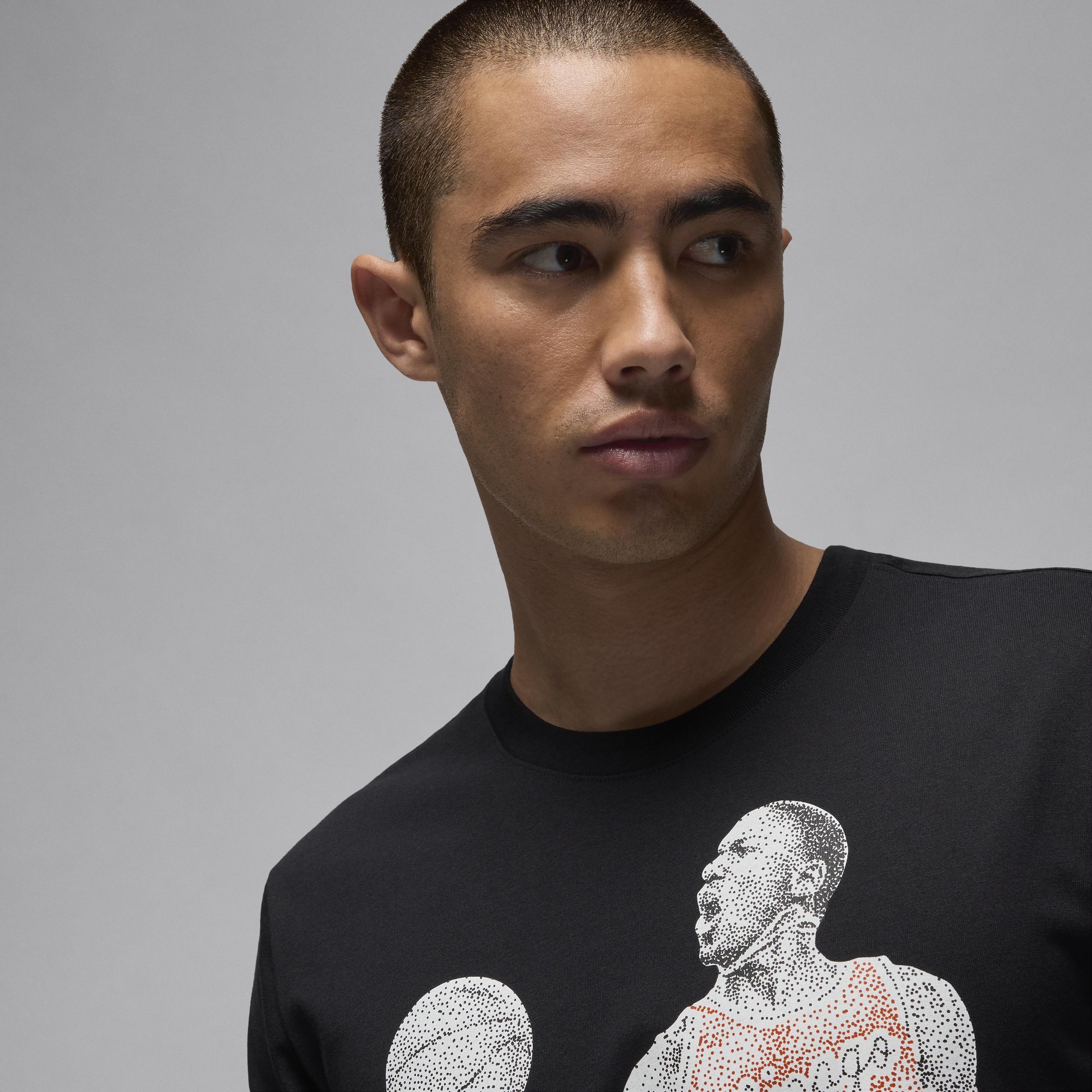 Jordan Mens Jordan Brand Dot MJ Short Sleeve T-Shirt - Mens Product Image