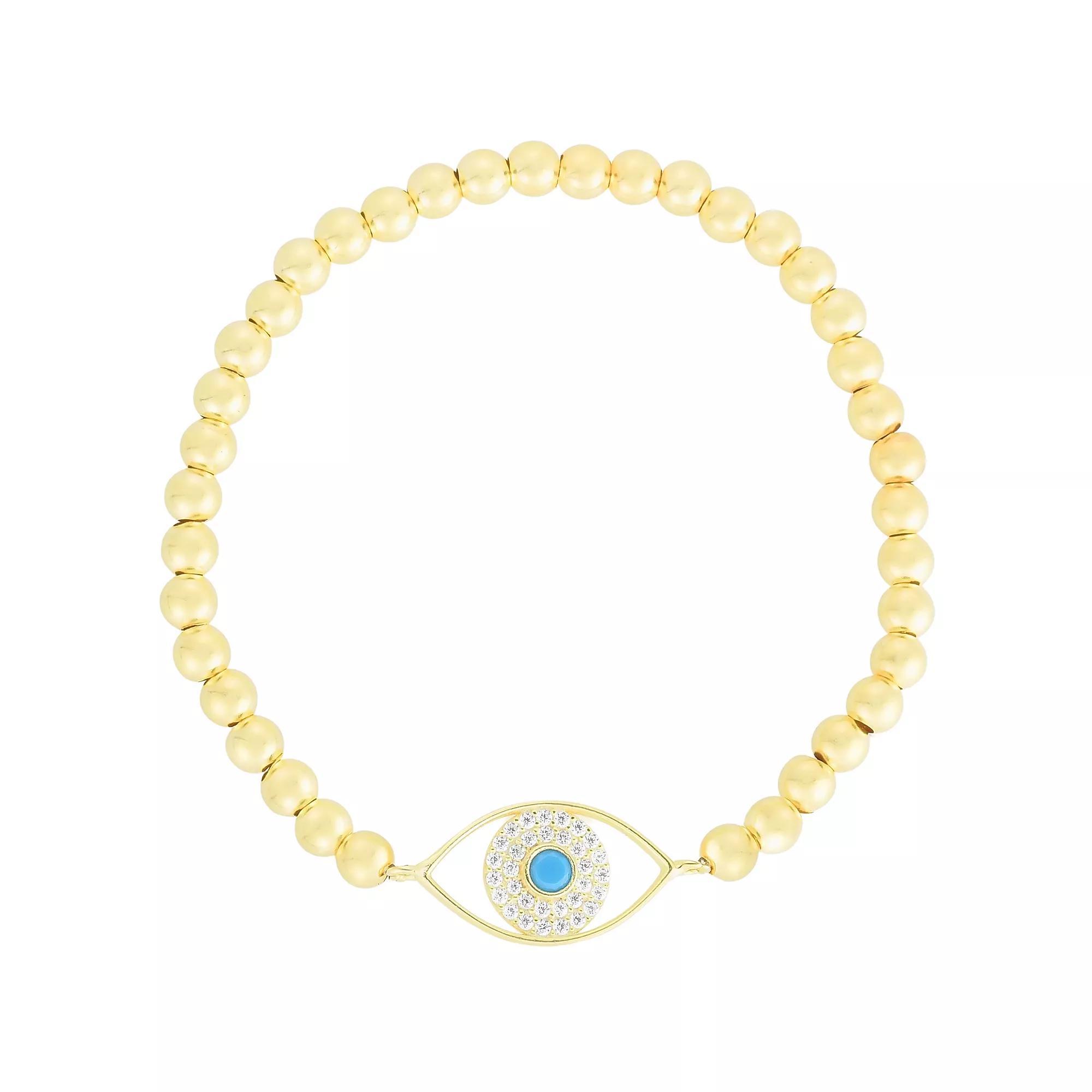 Alberto Amati 14K Yellow Gold Polished Bead Bracelet Product Image