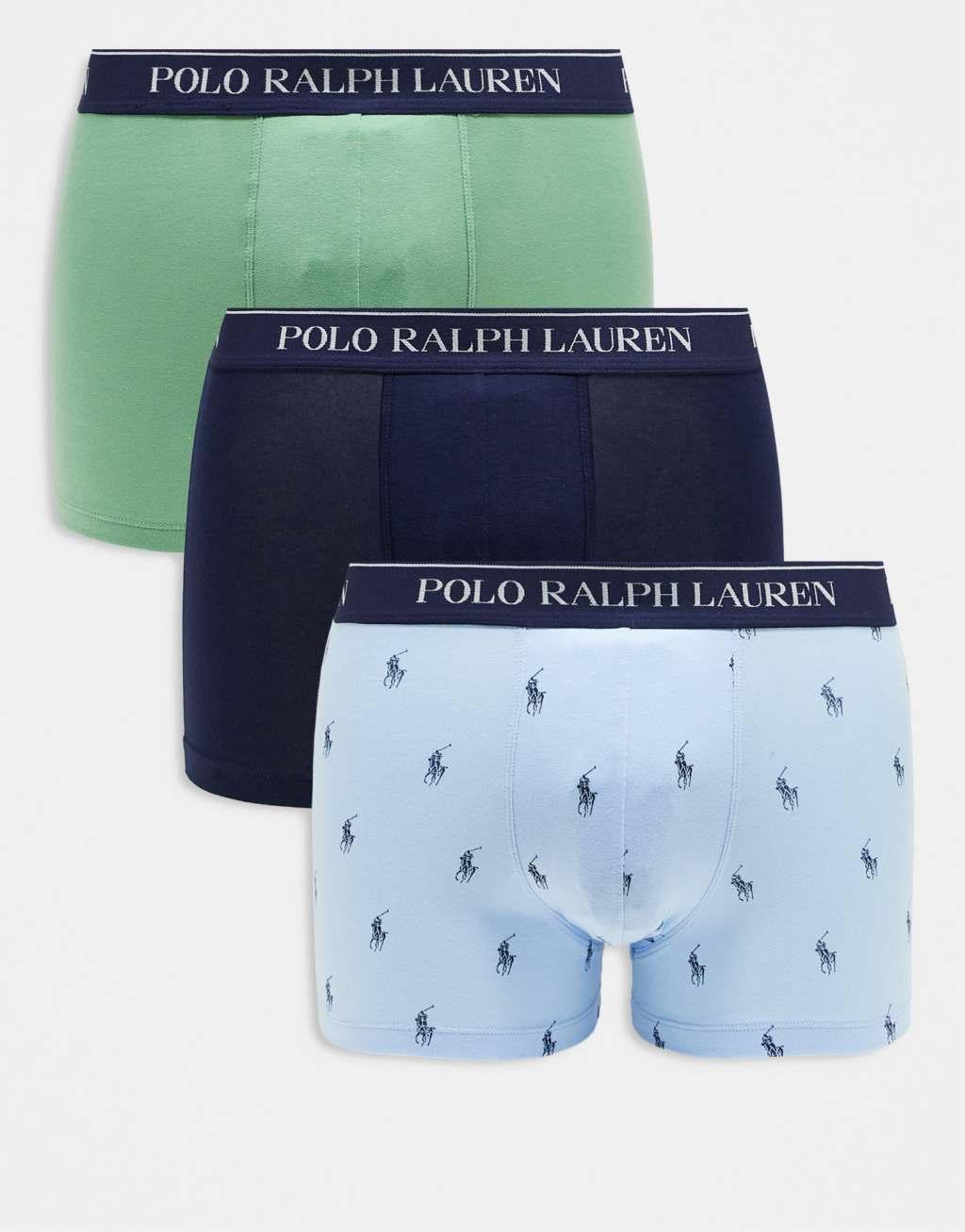 Polo Ralph Lauren 3-pack boxer briefs in multi Product Image