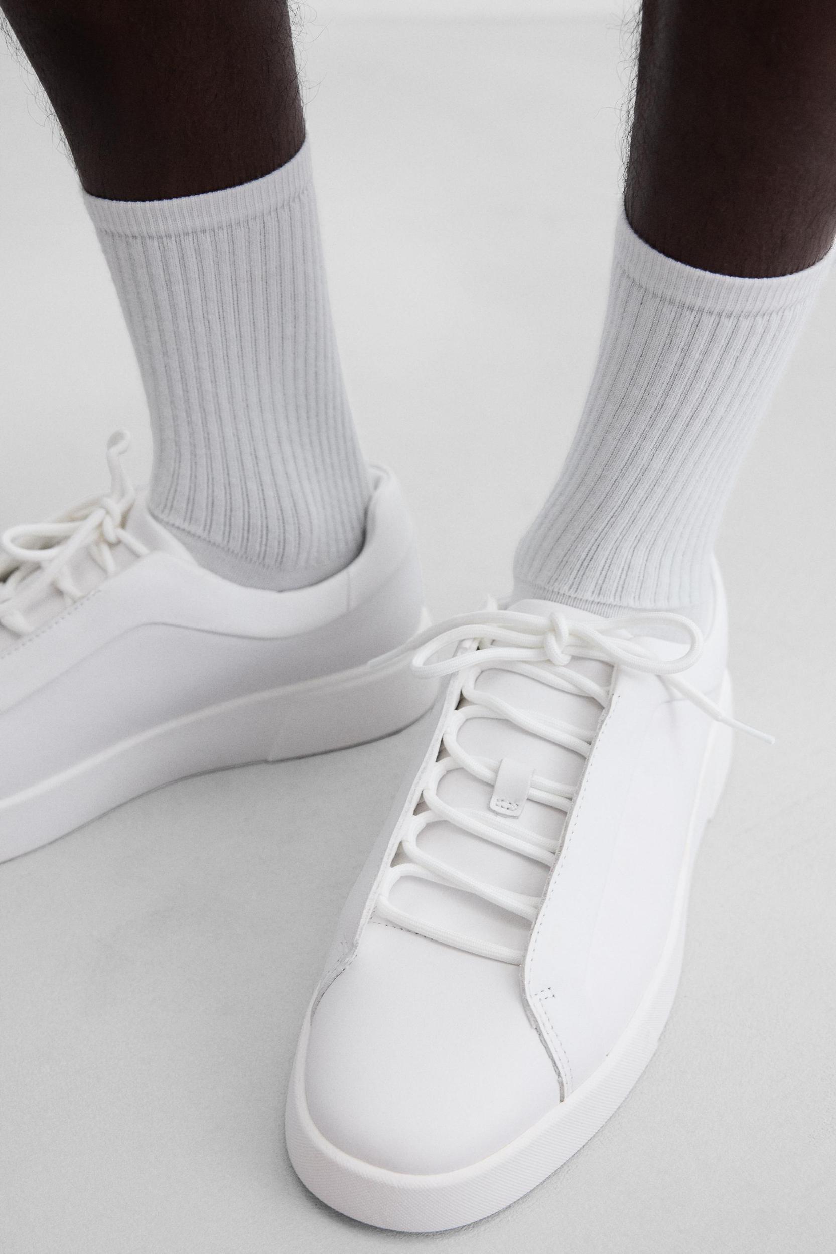LEATHER SNEAKERS Product Image