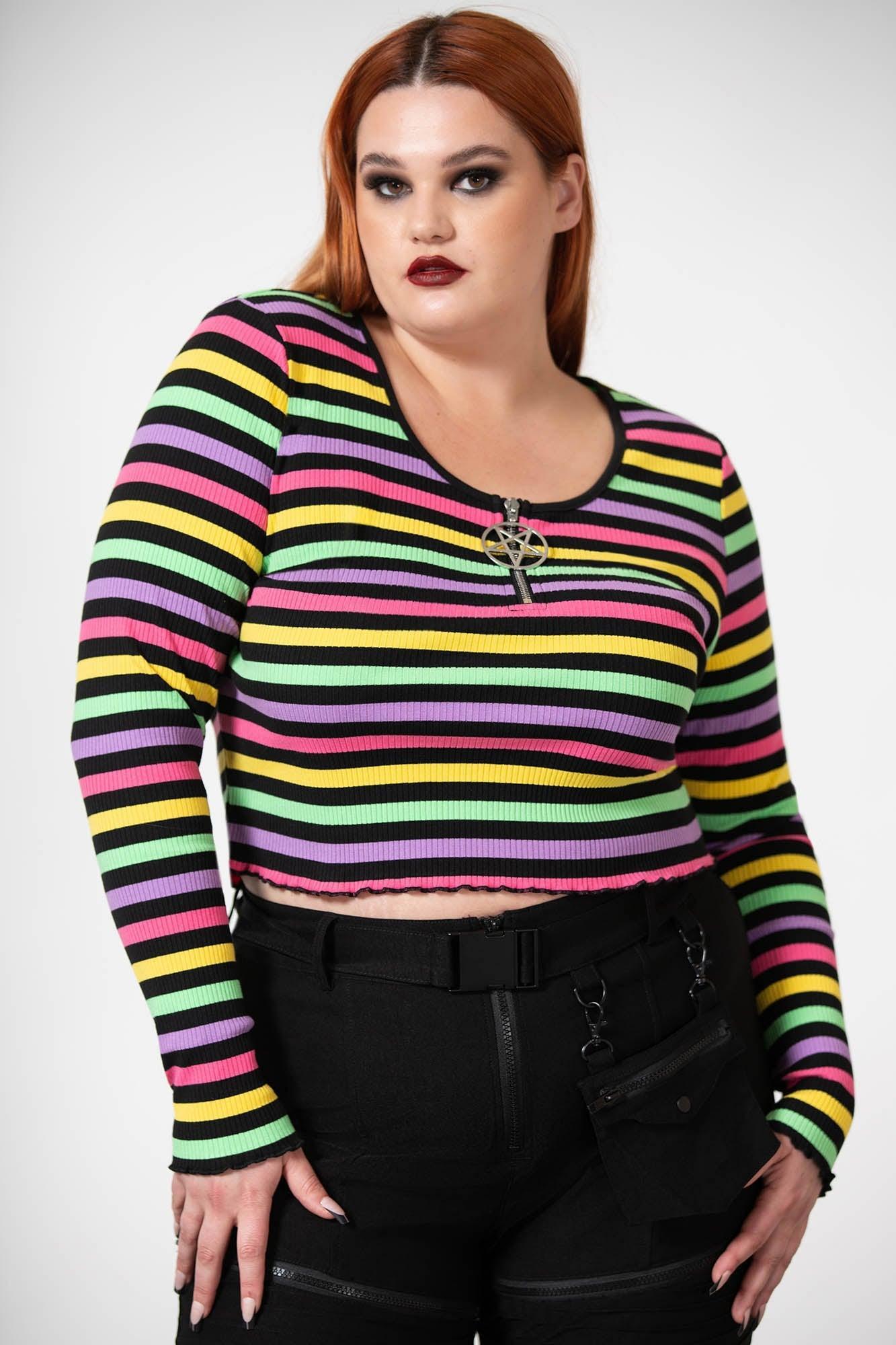Nikiko Ribbed Long-Sleeve Top Female Product Image