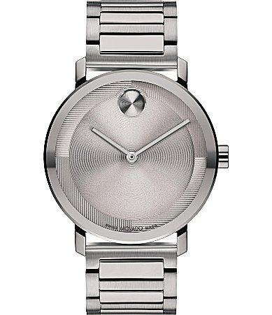 Movado Bold Mens Evolution 2.0 Quartz Analog Gold Mesh Bracelet Watch Product Image