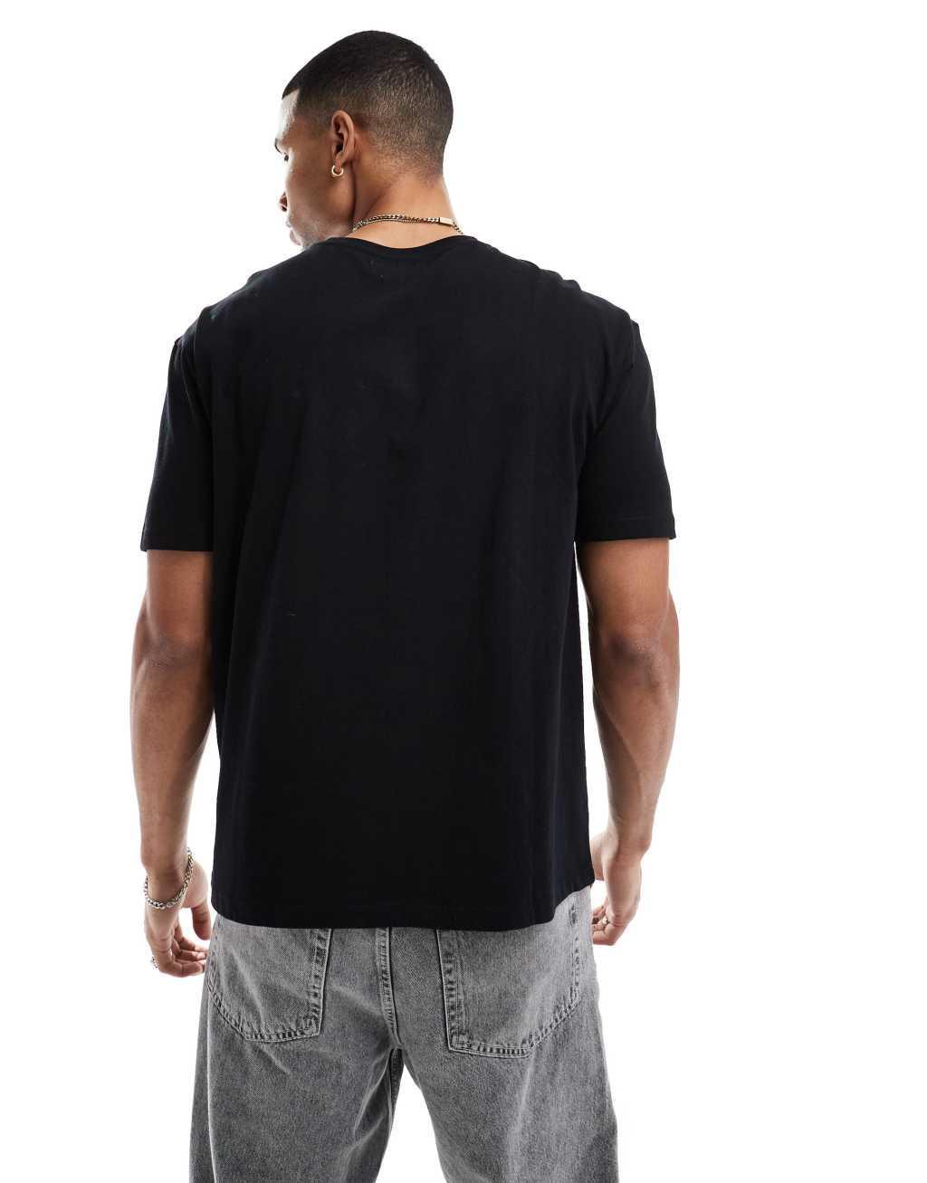 Another Influence multipack set of 2 T-shirts in black and white Product Image