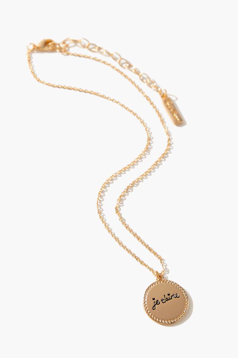 Frasier Sterling Je Taime Necklace | Forever 21 Product Image