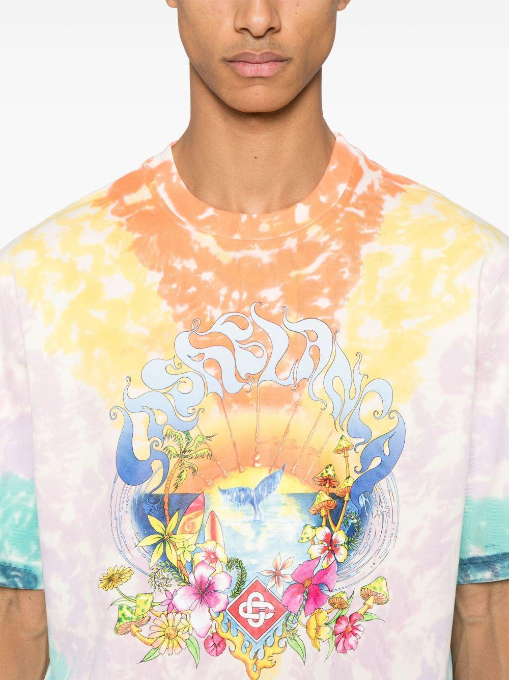 Surf-trip tie-dye T-shirt  Product Image
