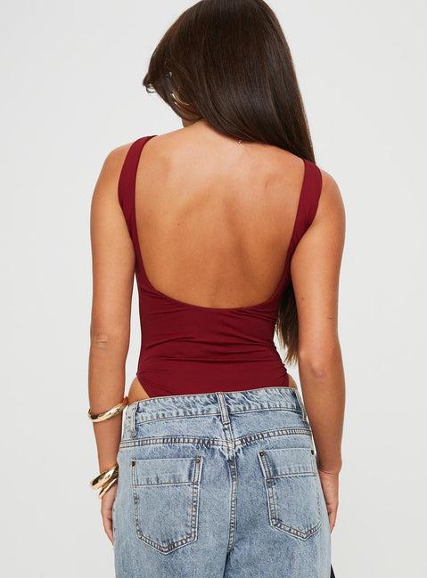 Beresford Bodysuit Wine Product Image