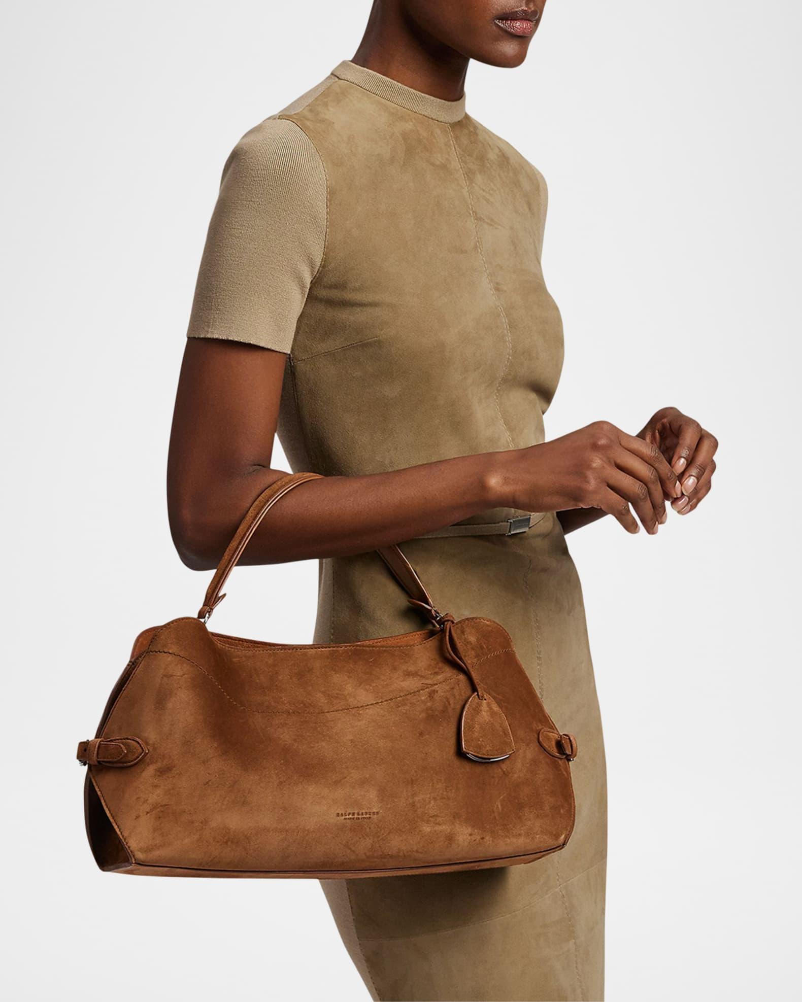 The Ralph Calf-Suede Shoulder Bag Product Image