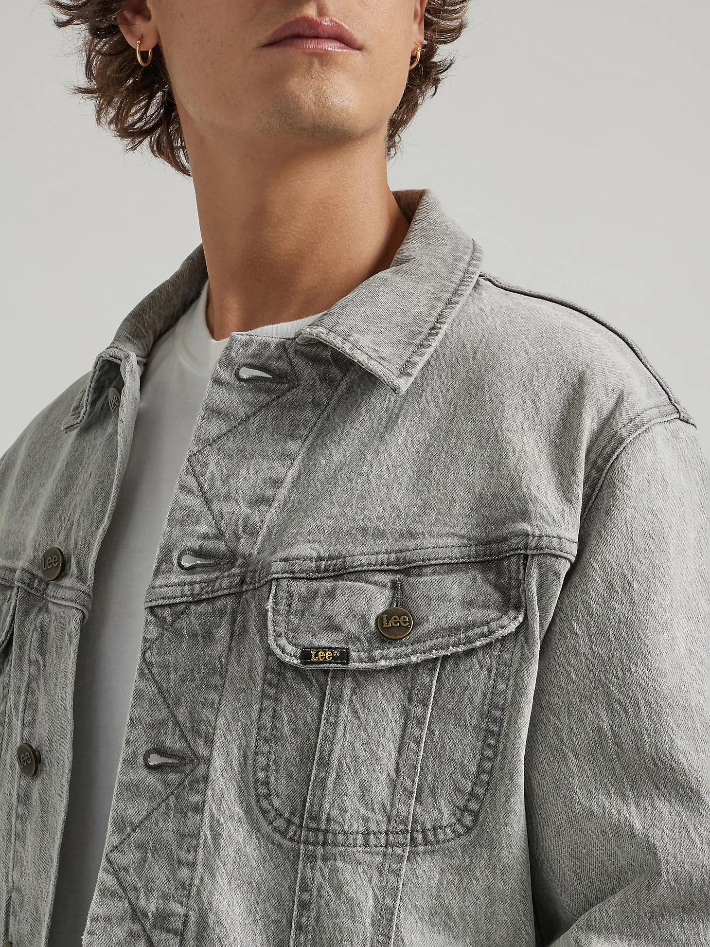 Men's Regular Fit Denim Rider™ Jacket | Men's Jackets & Outerwear | Lee® Product Image