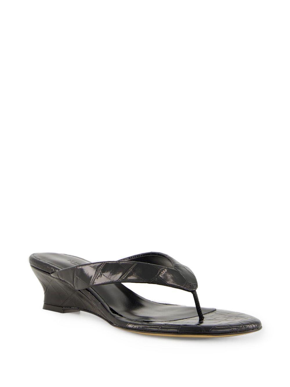 40mm micro wedge thong sandals Product Image